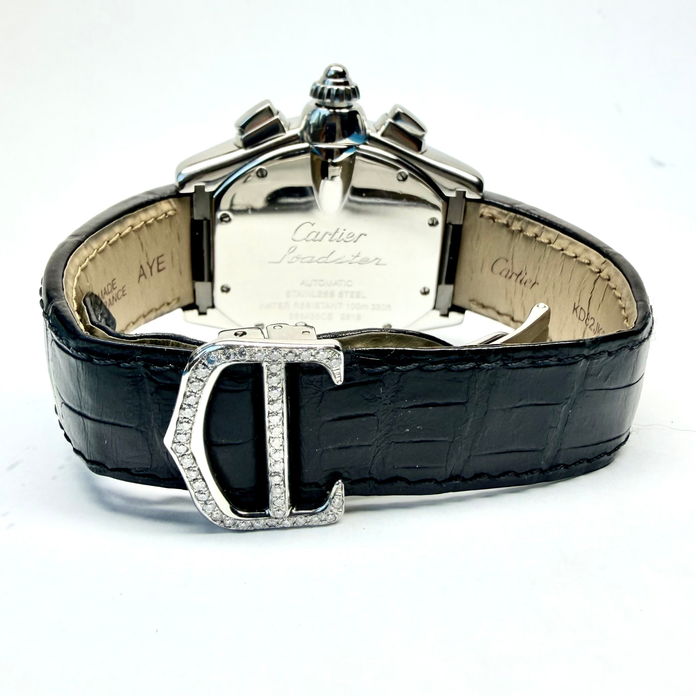 CARTIER ROADSTER 2618 Automatic 42mm Stainless Steel 1.52TCW