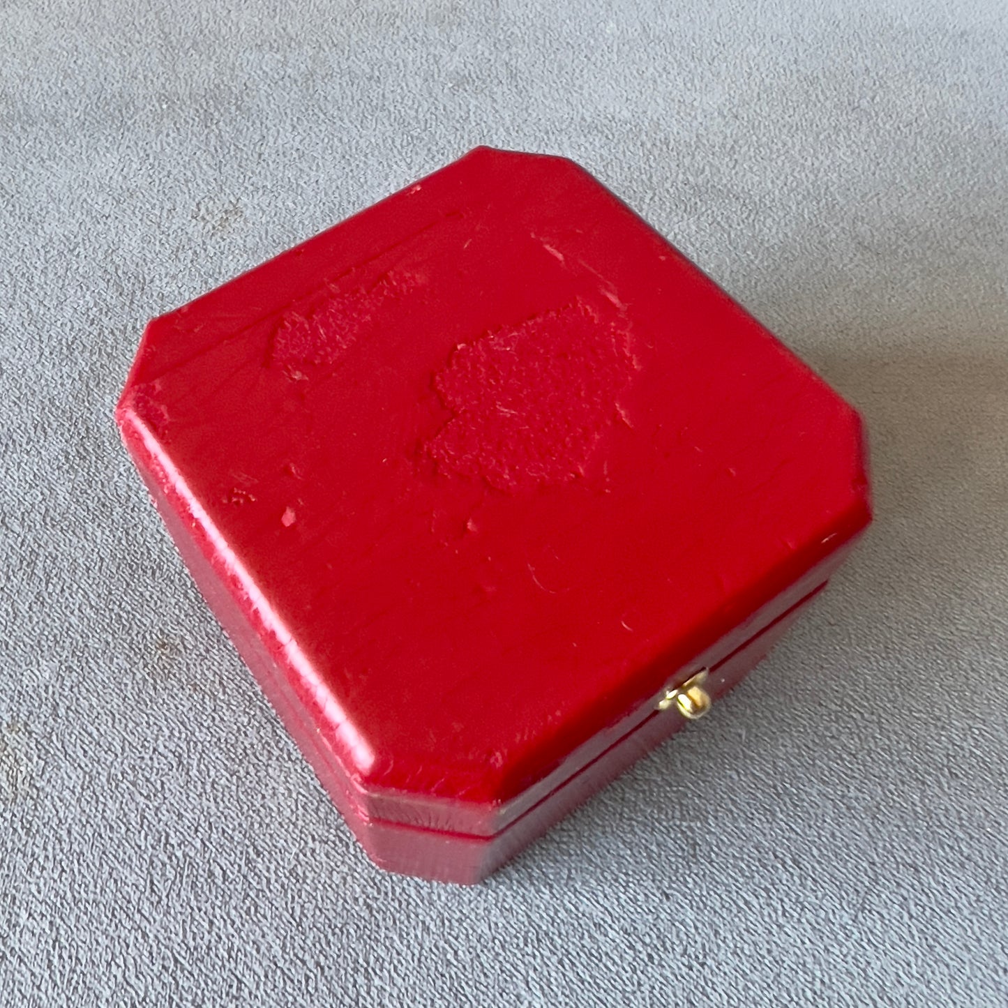 CARTIER Ring Pendant Box 2.60x2.60x2 inches