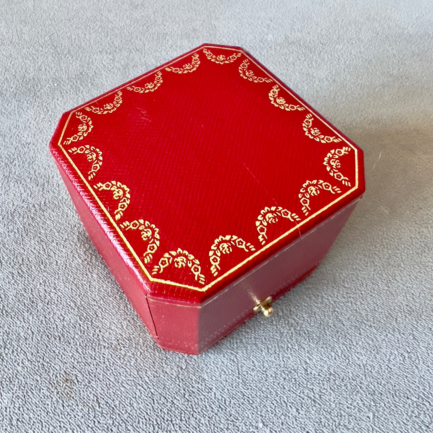 CARTIER Ring Box 2.35x2.35x2 inches