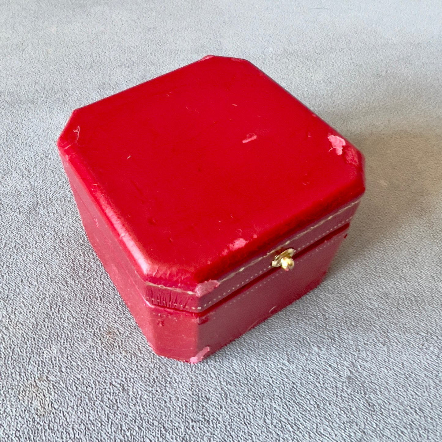 CARTIER Ring Pendant Box 2.35x2.35x2 inches