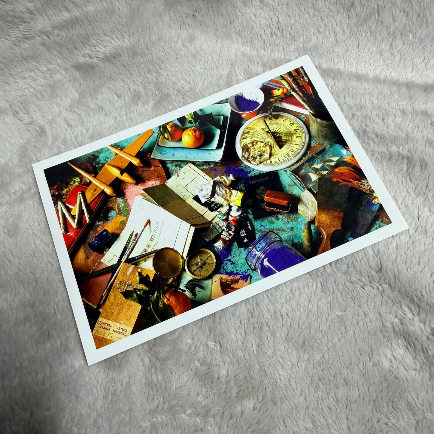 FROGGY GLITZ set of 21 Notecards + Envelopes in Box 6.90x5.40x1.75 inches + Bonus Post Card
