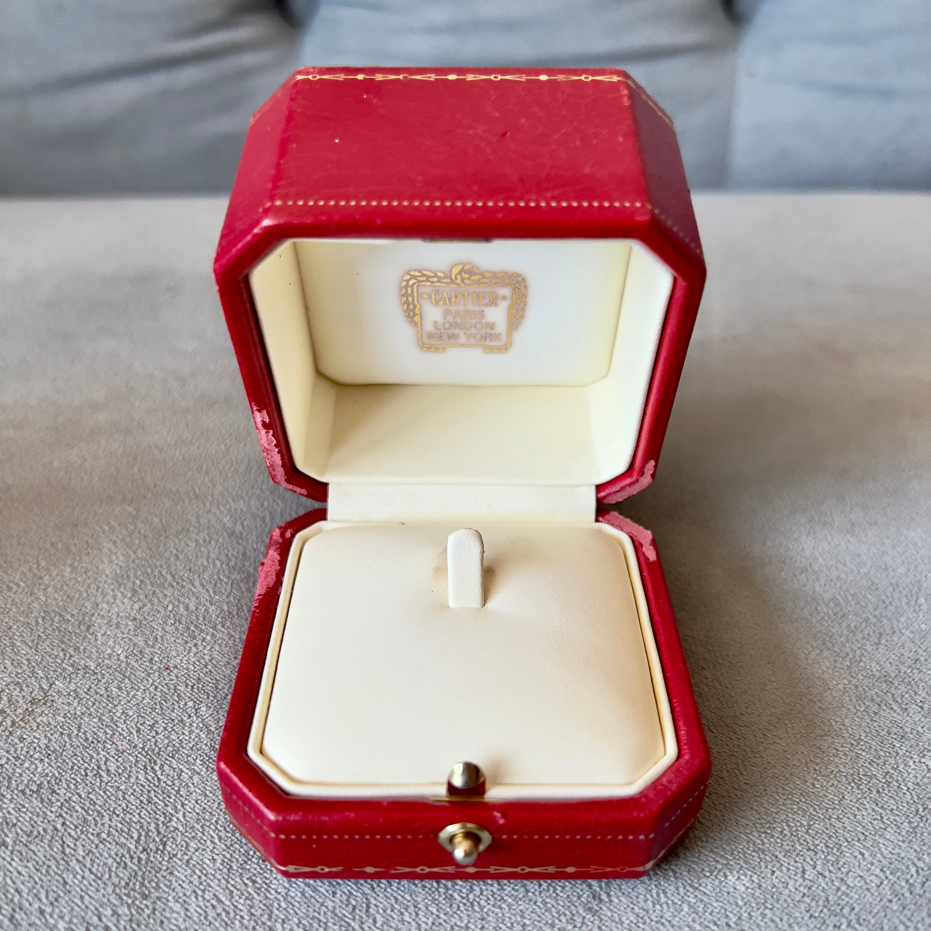 CARTIER Ring Box Outer Box 3.10x3x2.30 inches NATILUXIA