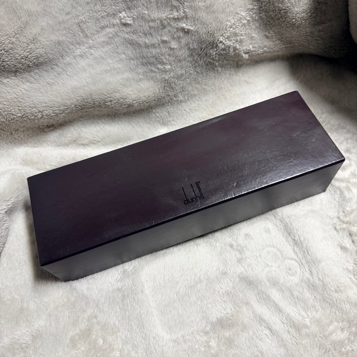 DUNHILL Brown Box + Manual + Outer Box 11x3.5x2.5 inches