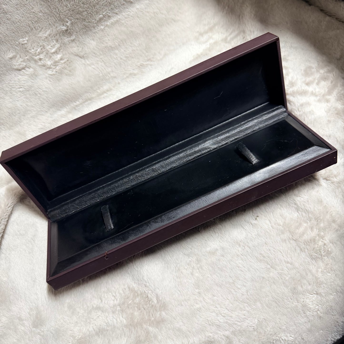 DUNHILL Brown Box + Manual + Outer Box 11x3.5x2.5 inches