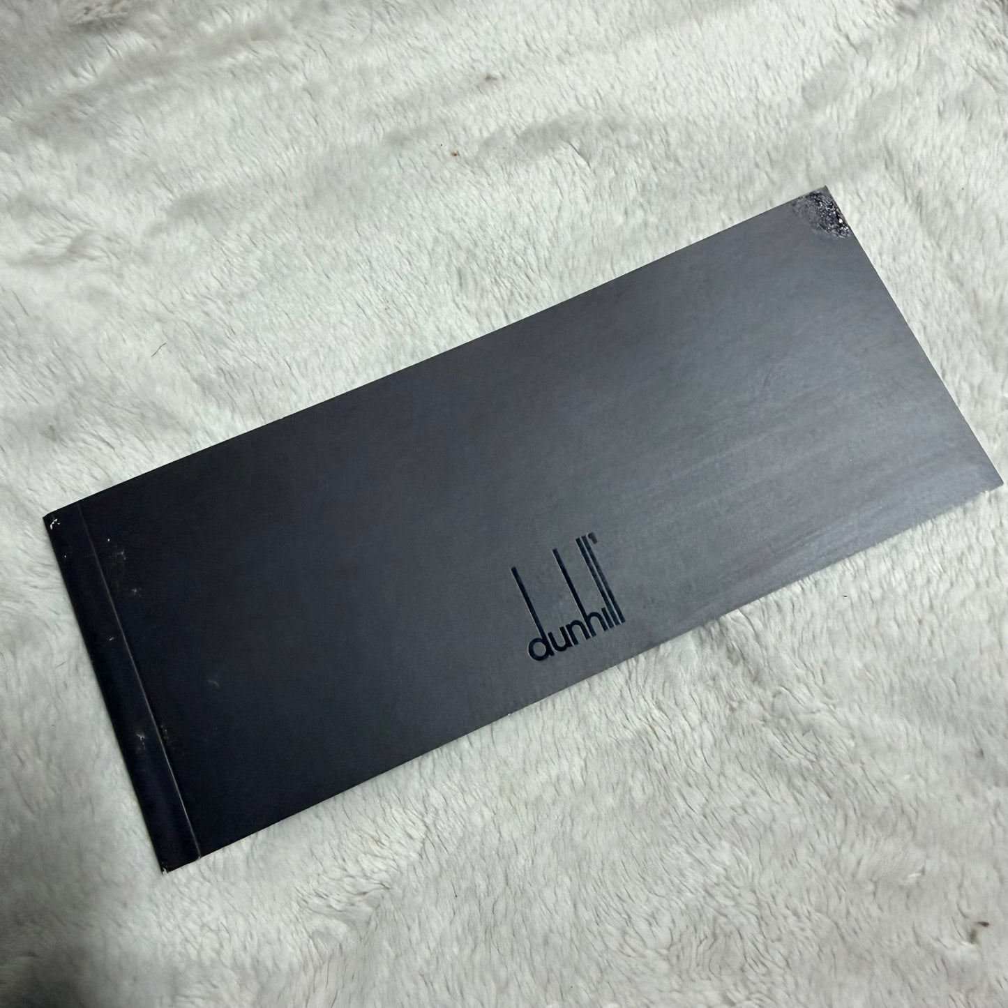 DUNHILL Brown Box + Manual + Outer Box 11x3.5x2.5 inches