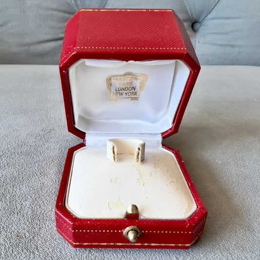 CARTIER Ring Box 2.35x2.35x2 inches