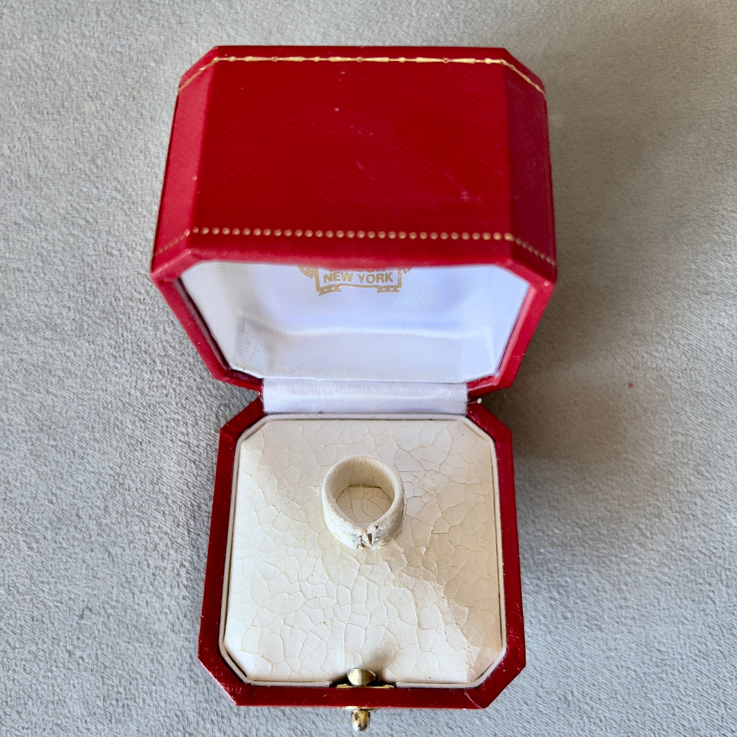 CARTIER Ring Box 2.35x2.35x2 inches