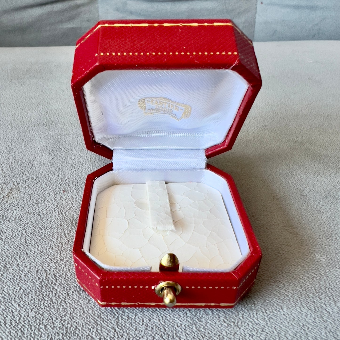 CARTIER Ring Box 2x2x1.25 inches