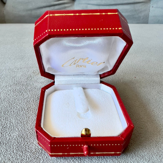 CARTIER Ring Box 1.90x1.90x1.25 inches