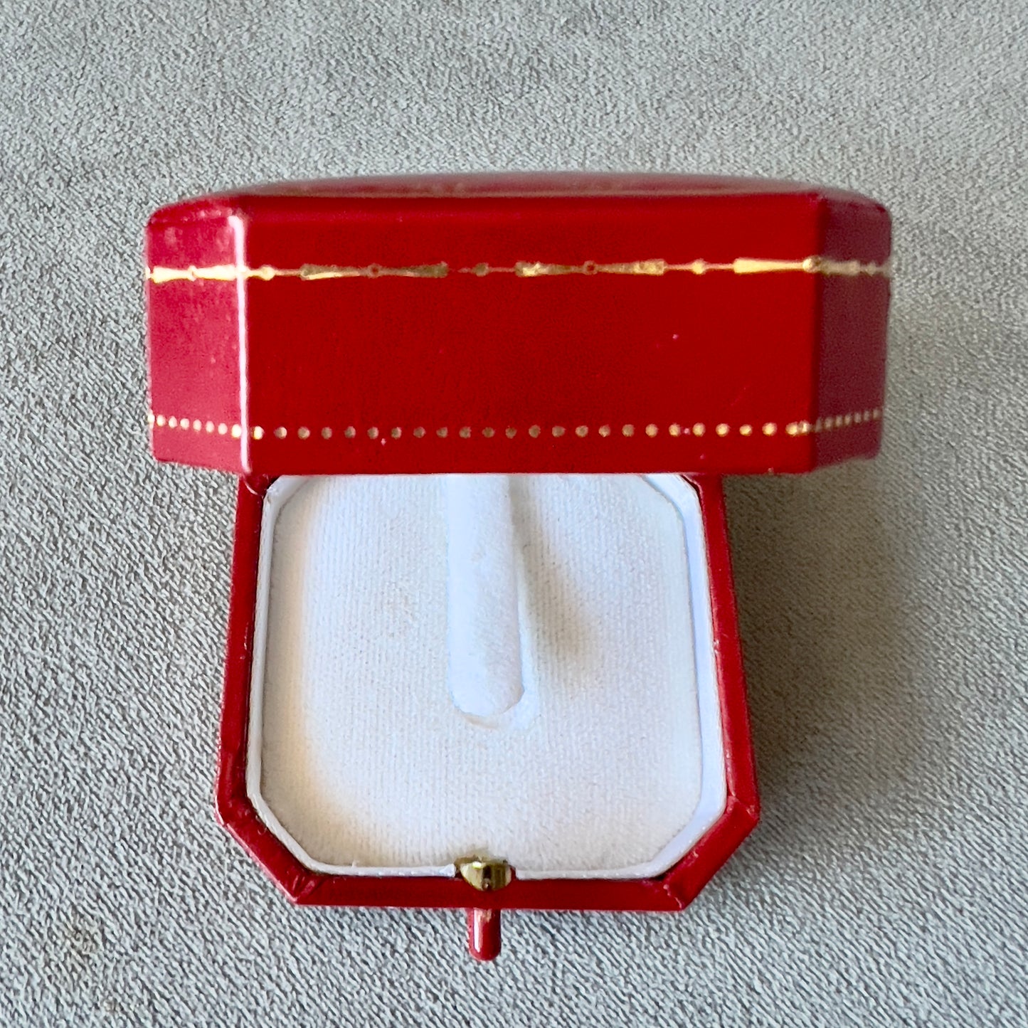 CARTIER Ring Box 1.90x1.90x1.25 inches
