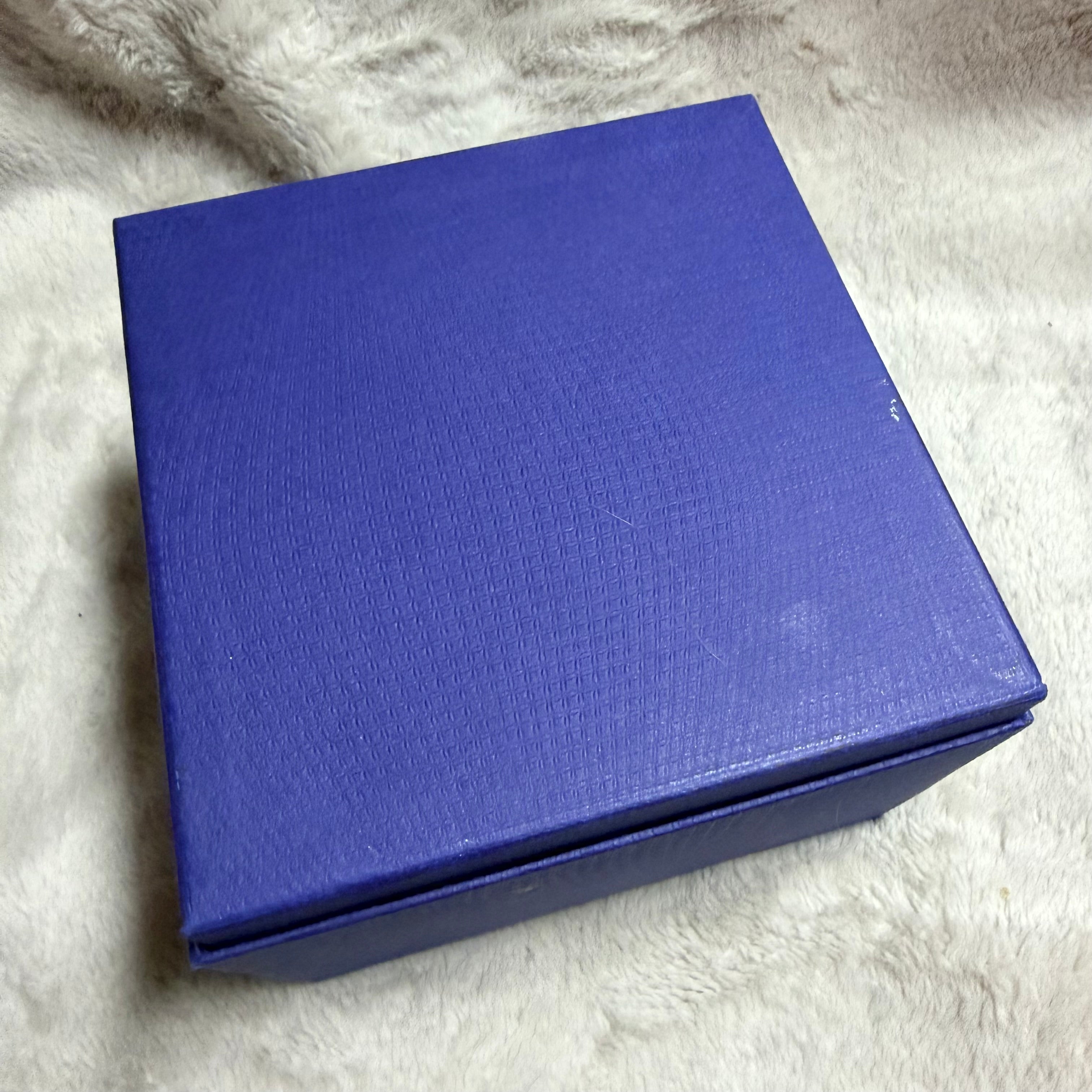 SWAROVSKI Blue Box + Outer Boxes + Booklets + Tag 5.25 x 5.25 x 4