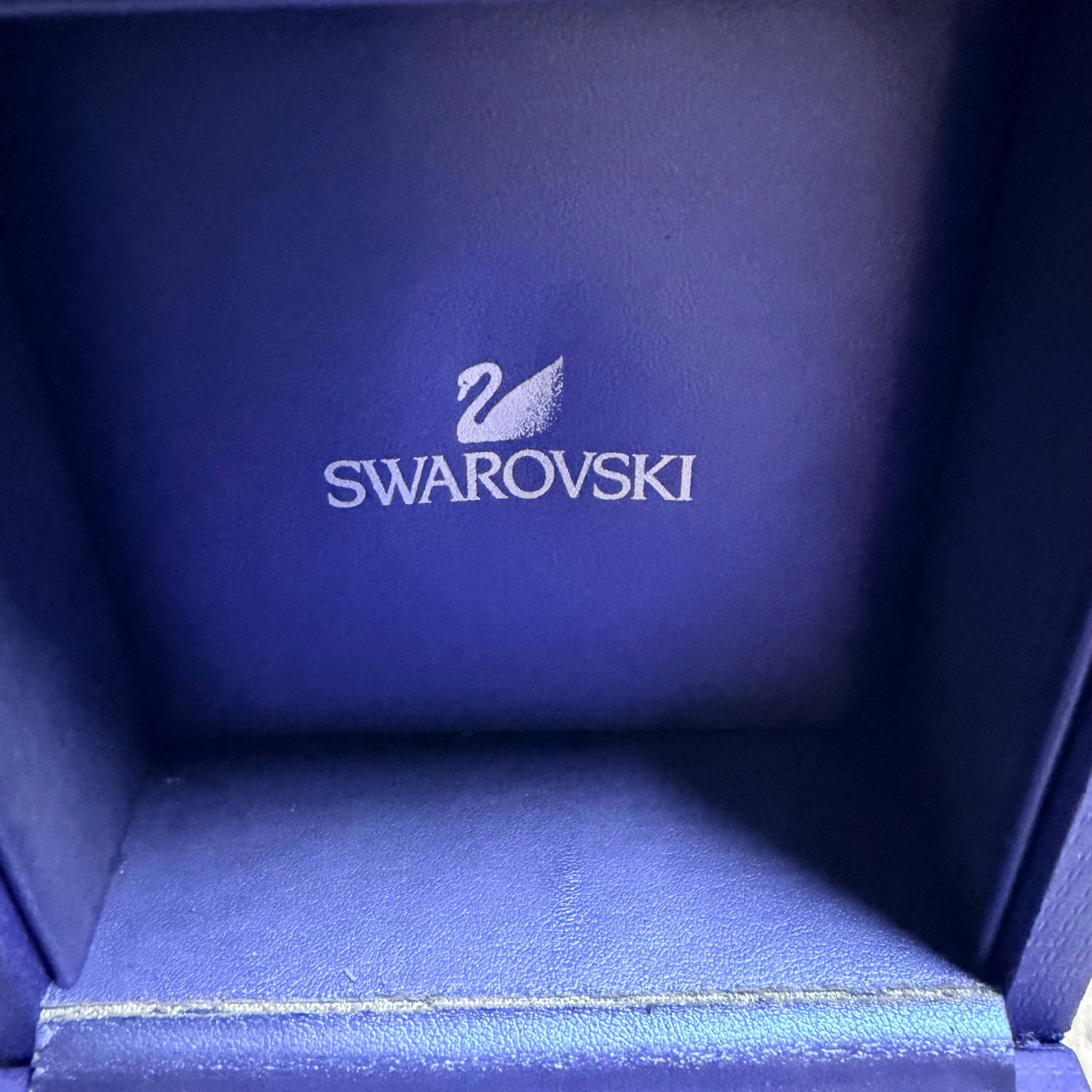 SWAROVSKI Blue Box + Outer Boxes + Booklets + Tag 5.25 x 5.25 x 4