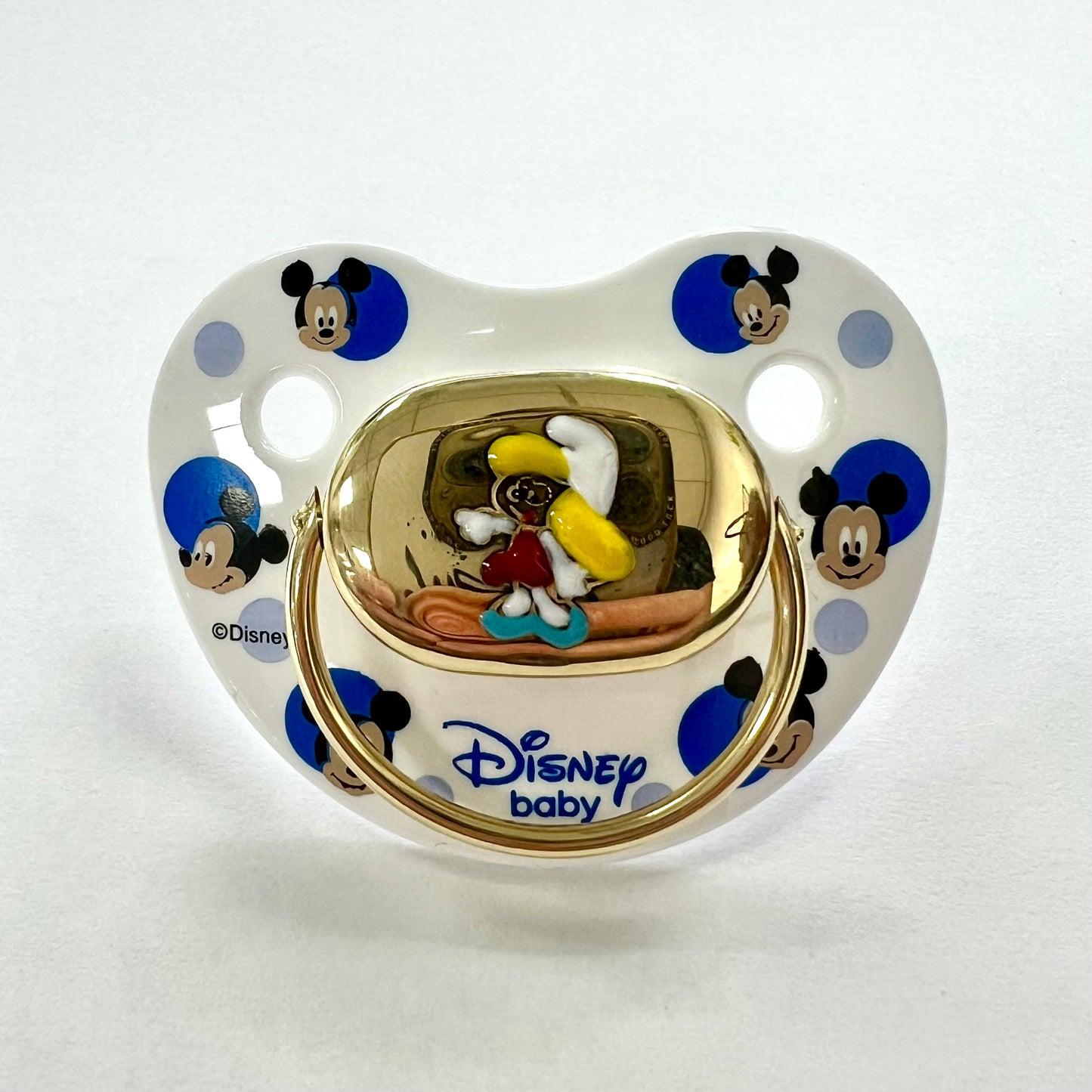 NEW DISNEY BABY Pacifier 14K Yellow Gold stamped 14K