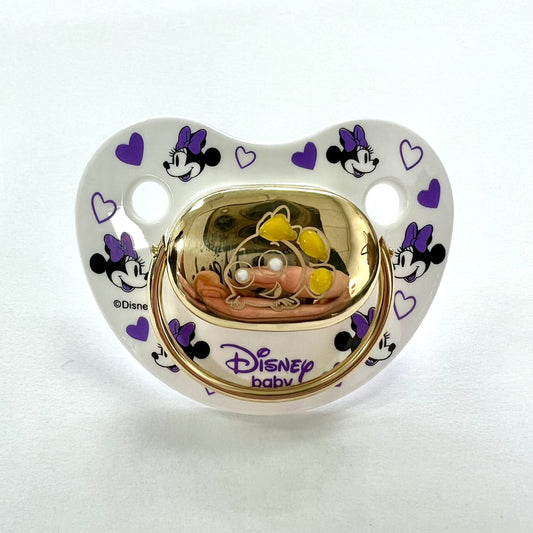 NEW DISNEY BABY Pacifier 14K Yellow Gold stamped 14K