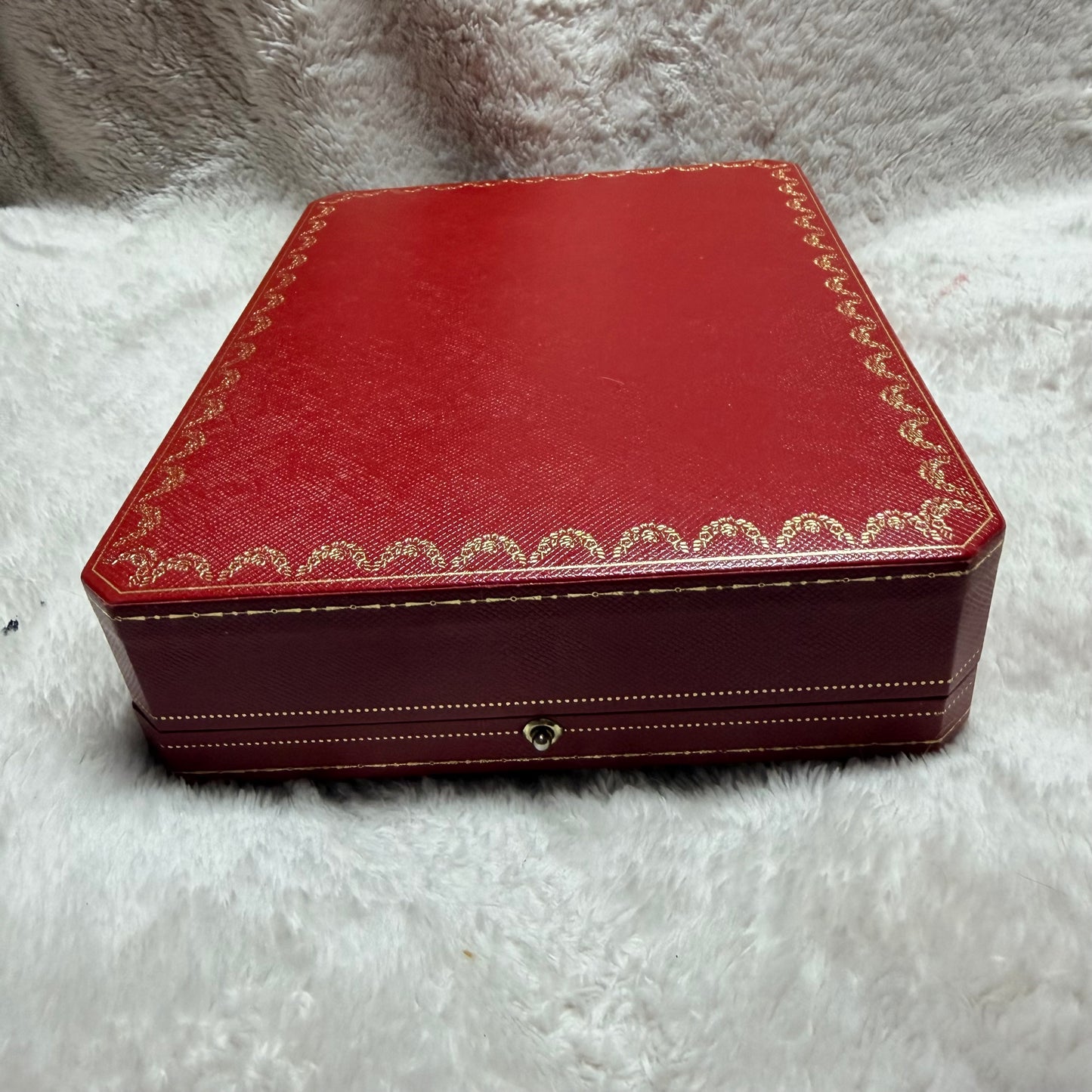 CARTIER Red Necklace box 8x6x1.90 inches