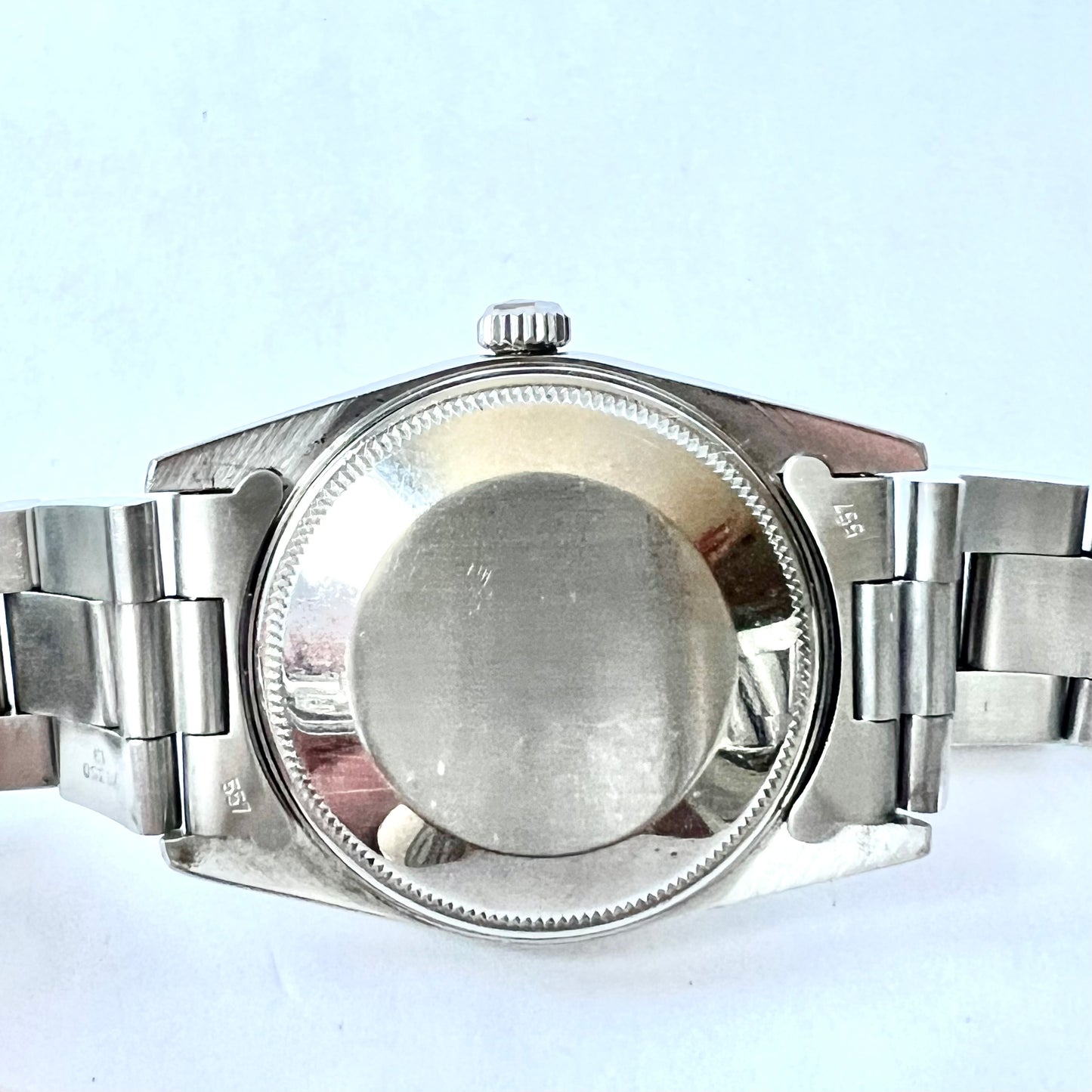 ROLEX DATE Automatic 34mm Steel Watch Oyster Bracelet