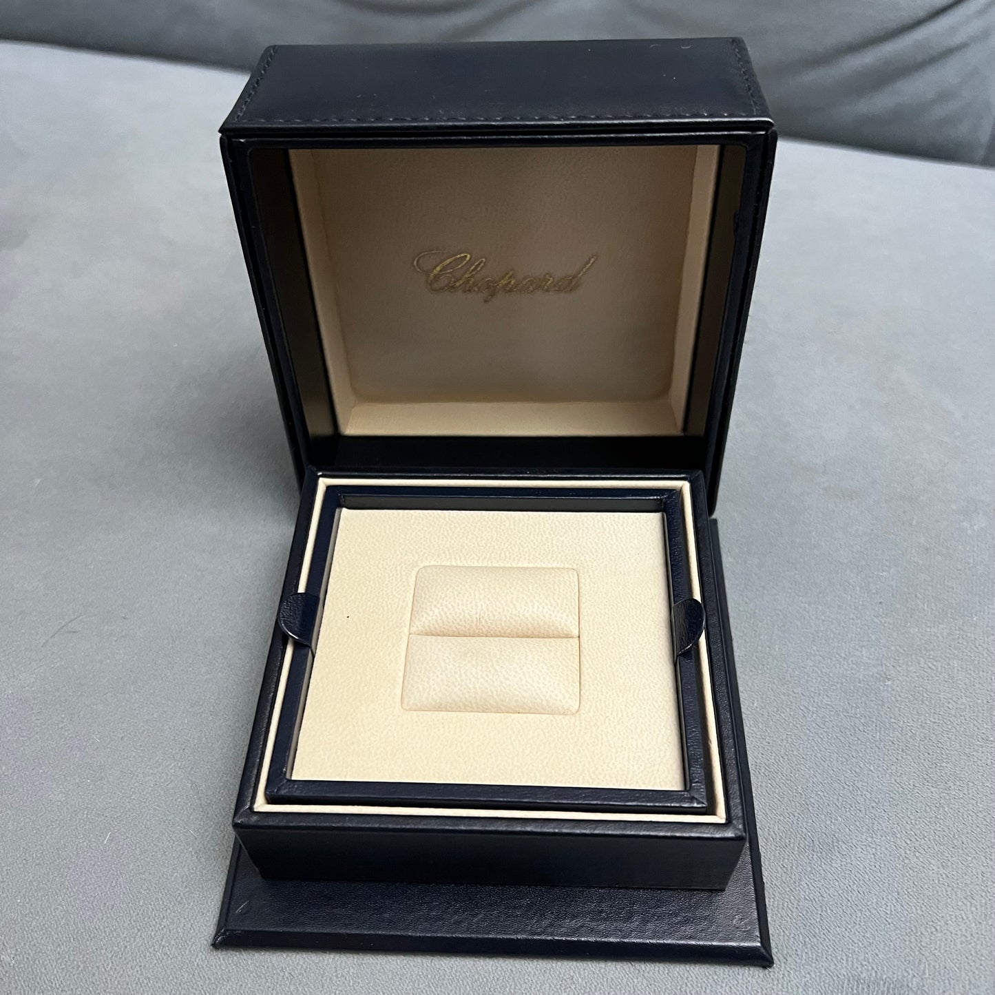 CHOPARD Ring Box +Outer Box 4.9x4.75x3.10 inches + Booklets