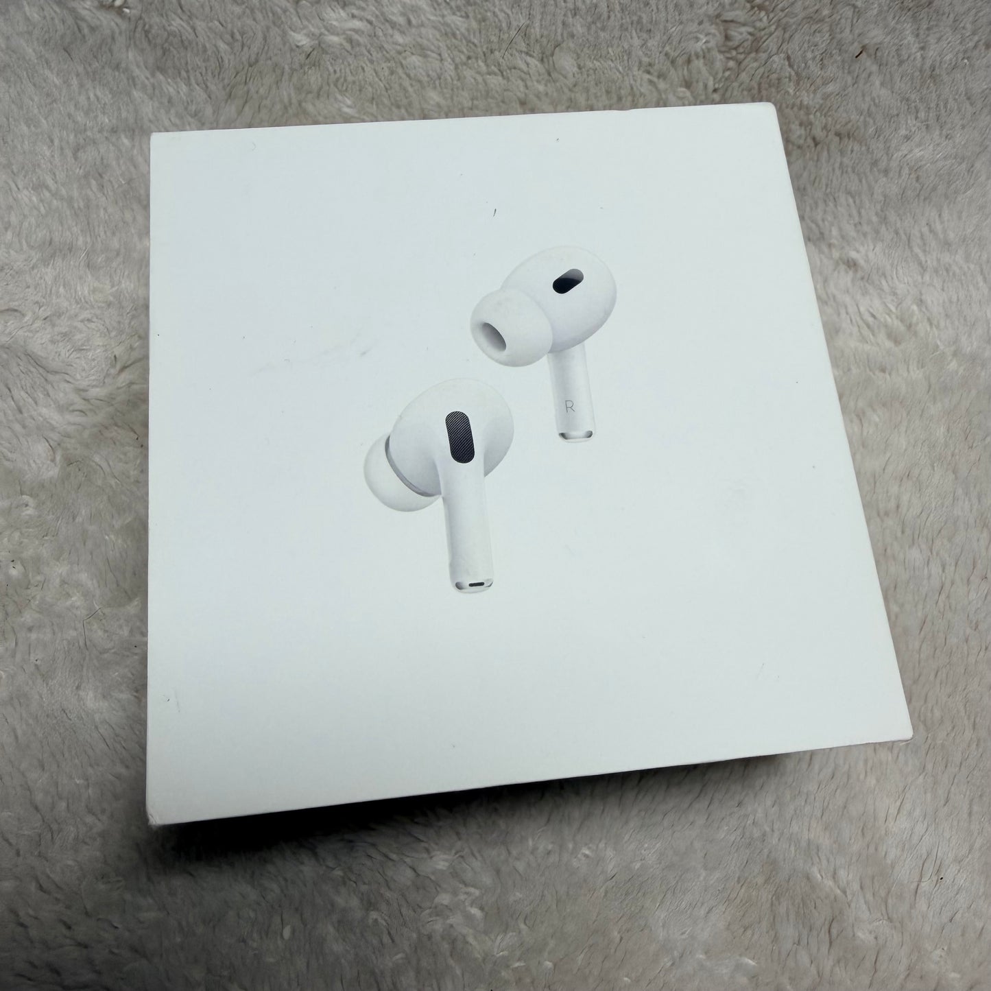 APPLE AirPods Pro 2nd generation complete box with booklets  4x3.95x2 inches