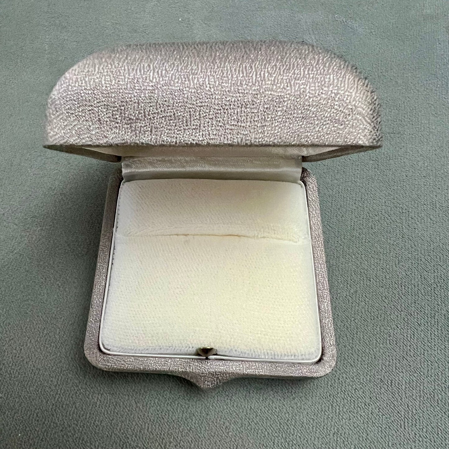 CHRISTIAN DIOR Ring/Cufflinks Box 2.5x2.5x1.5 inches