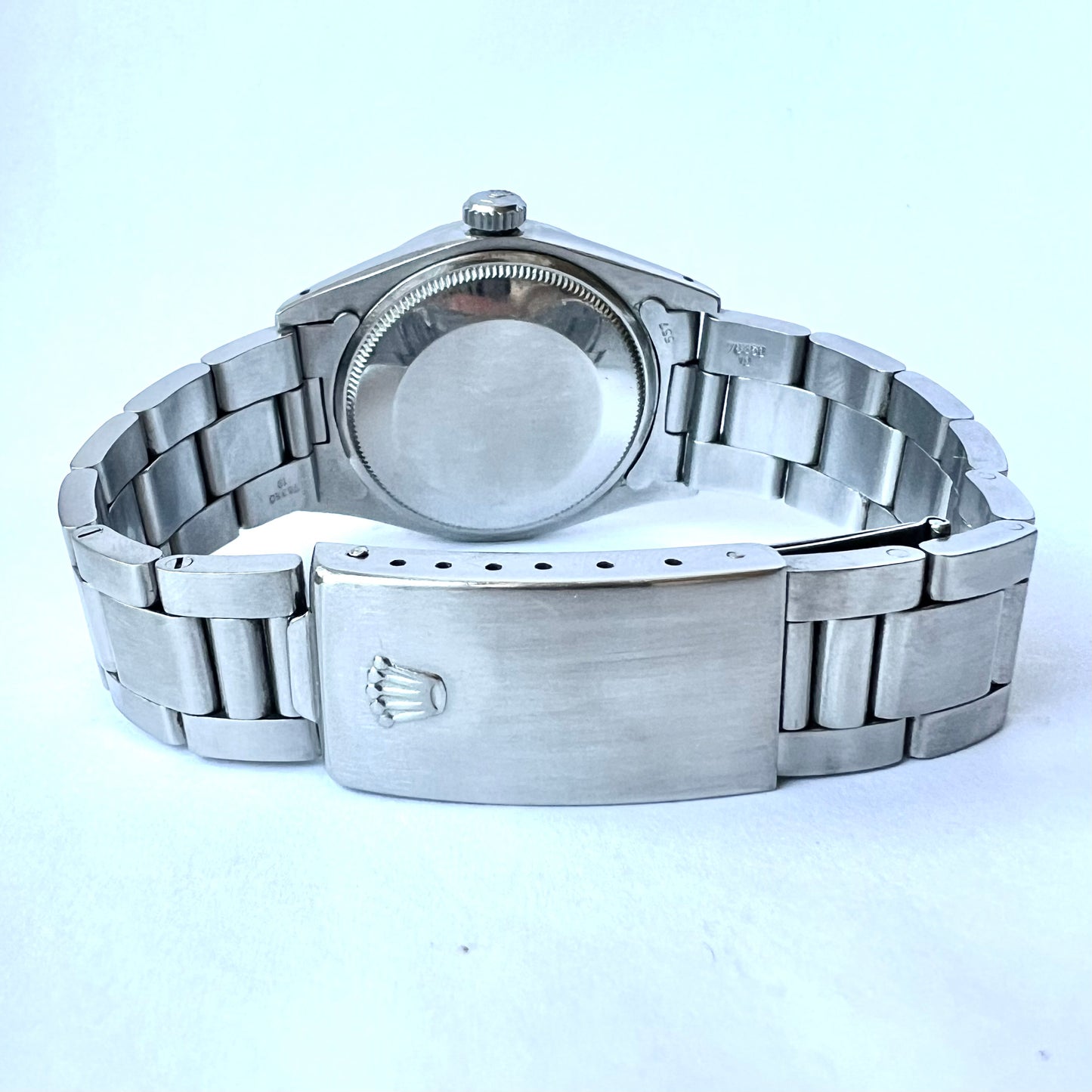 ROLEX DATE Automatic 34mm Steel Watch Oyster Bracelet