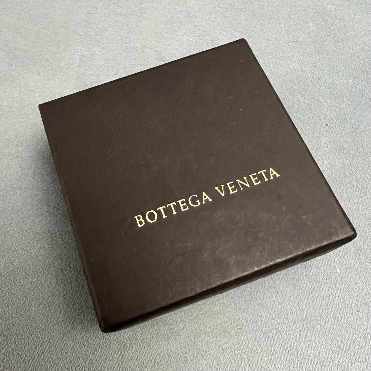 BOTTEGA VENETA Goods Box 2.90x2.90x1.30 inches + Pouch