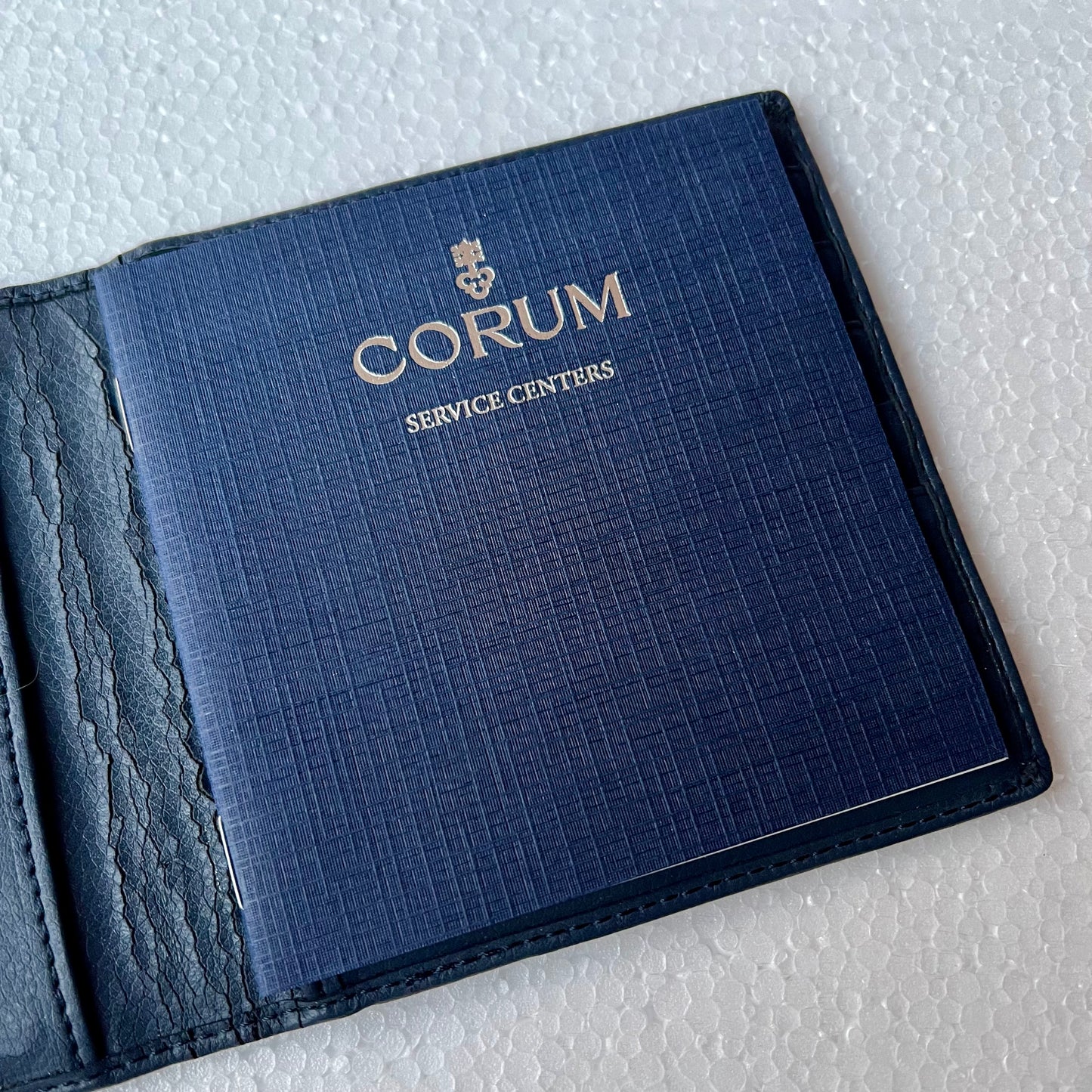 CORUM Folder + Service Booklet + Cards