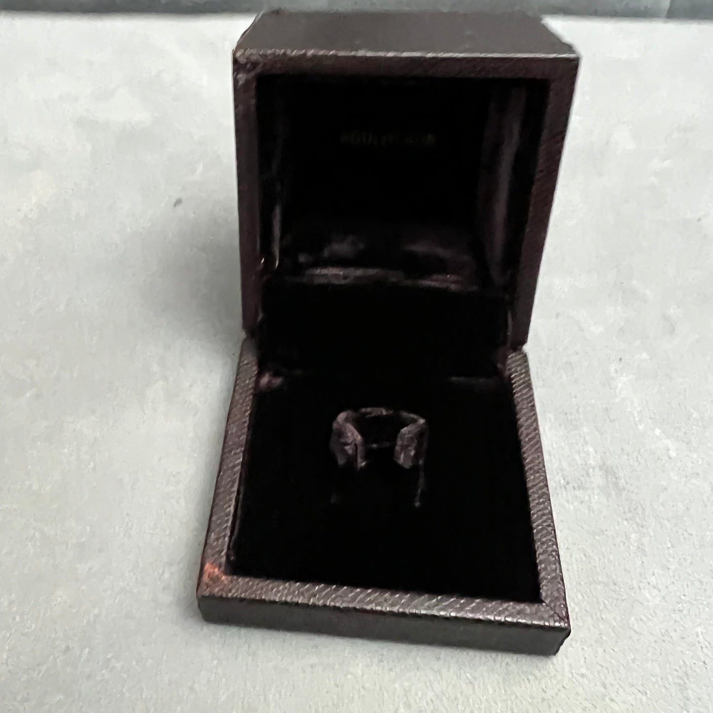 BOUCHERON Ring Box + Outer Box 3.20x3.10x3.10 inches