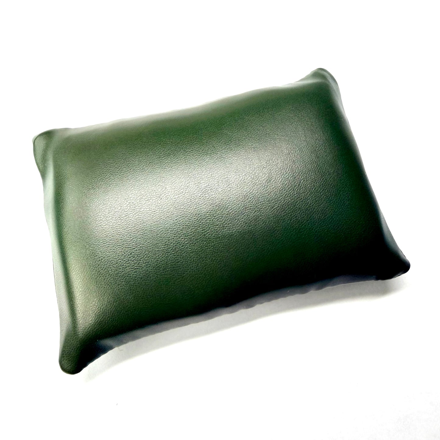 NEW Hand Made Soft Green Faux Leather PILLOW CUSHION fits ROLEX Box