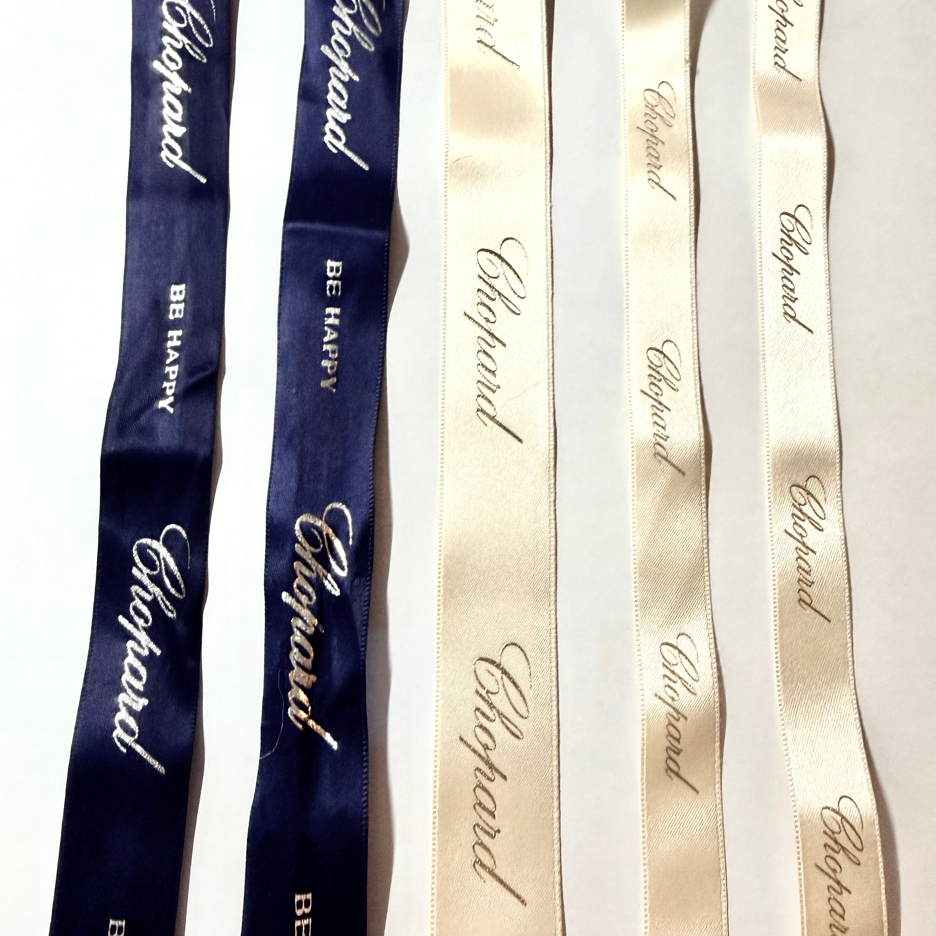 NEW Authentic CHOPARD Satin Ribbons Various Sizes | NATILUXIA