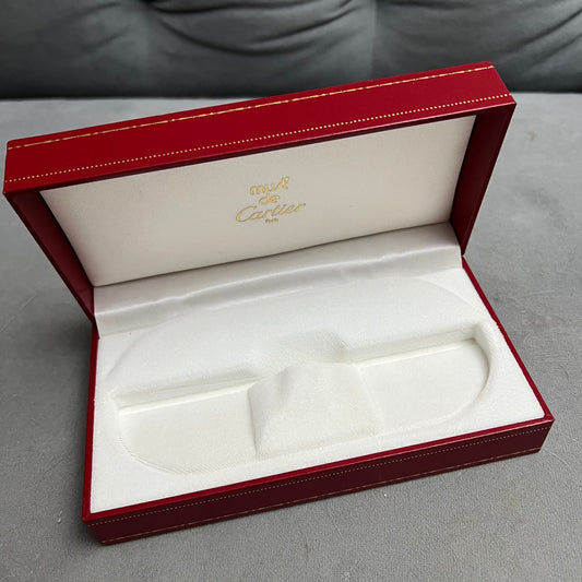 Vintage CARTIER Glasses Box 6.6x3.5x1.90 inches