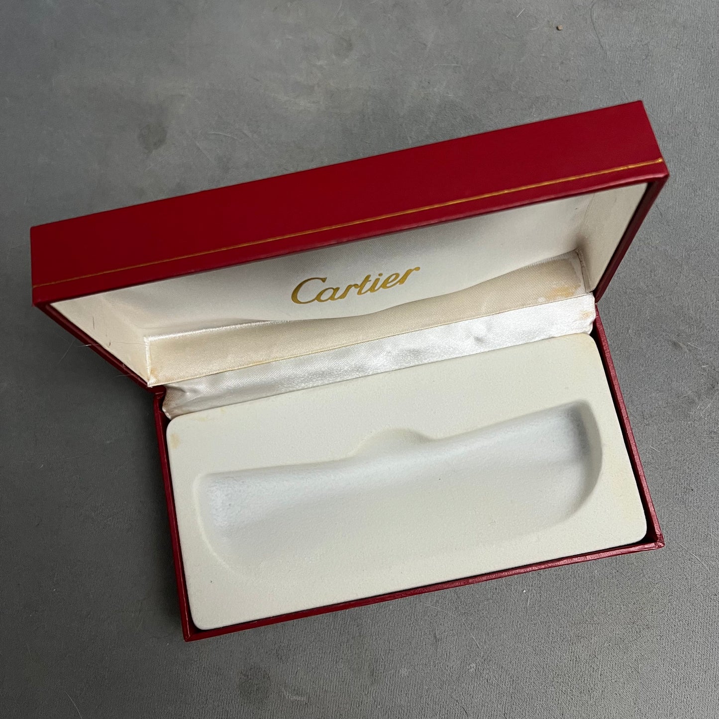 Vintage CARTIER Glasses Box 6.5x3.5x1.90 inches