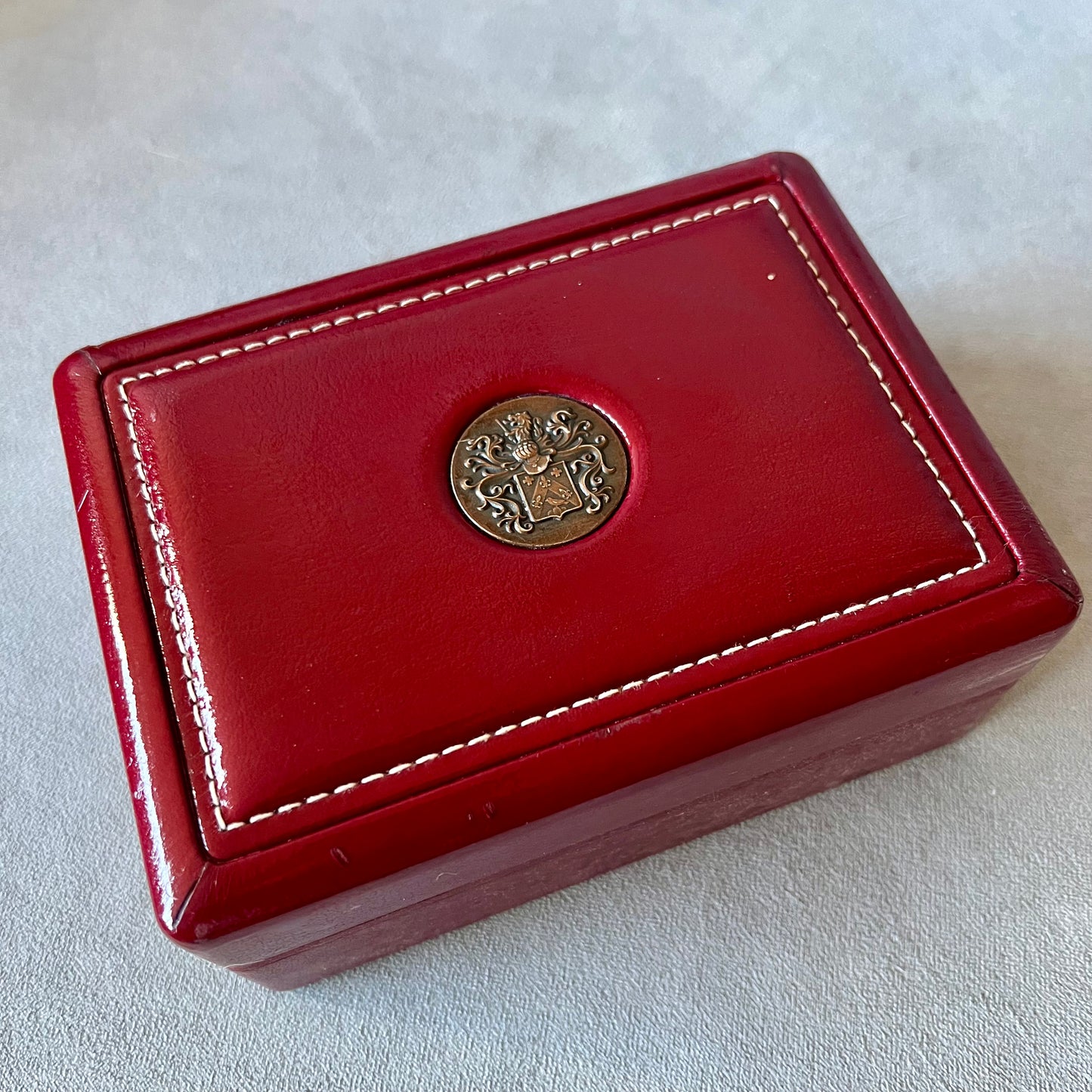 PIAGET Burgundy Leather Box