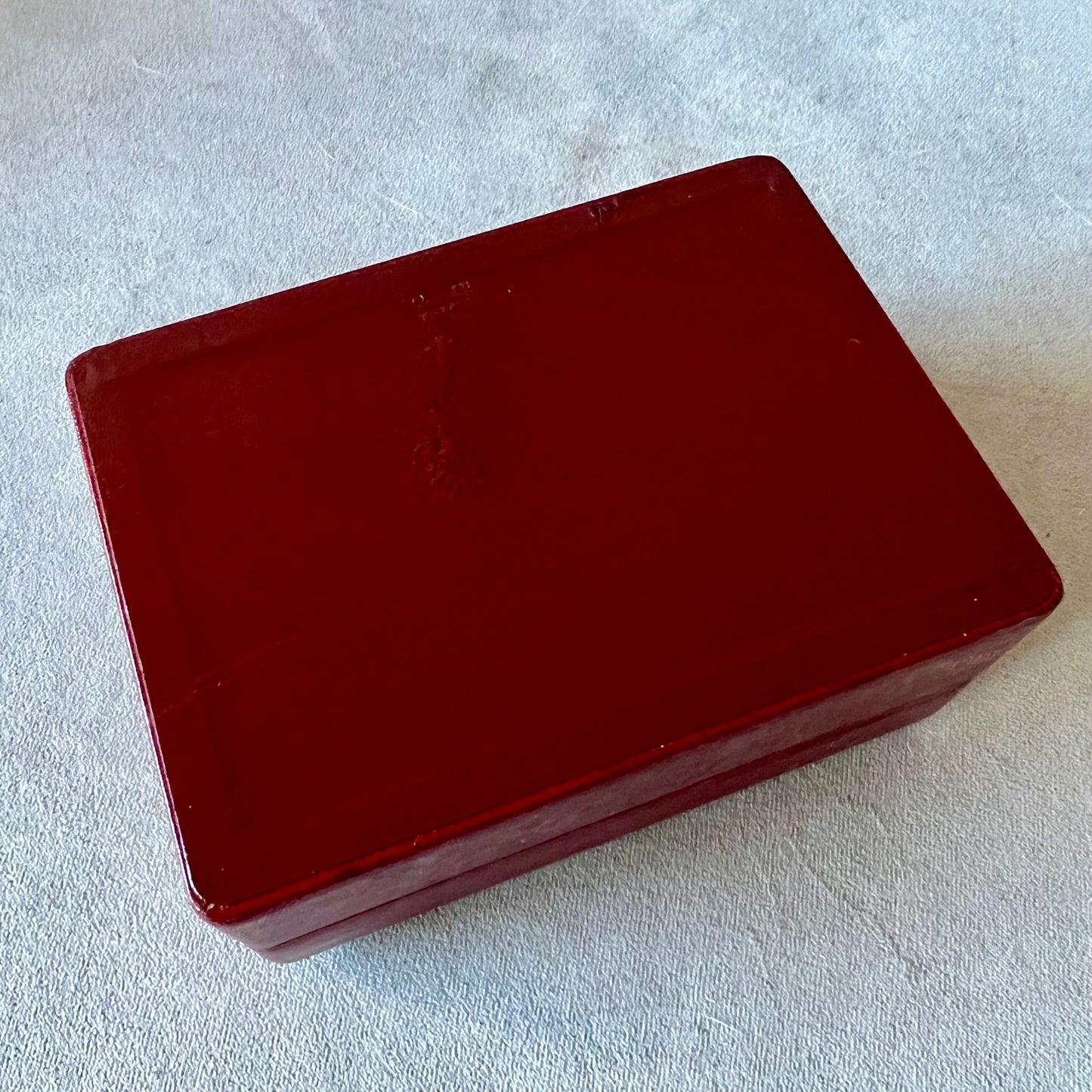 PIAGET Burgundy Leather Box