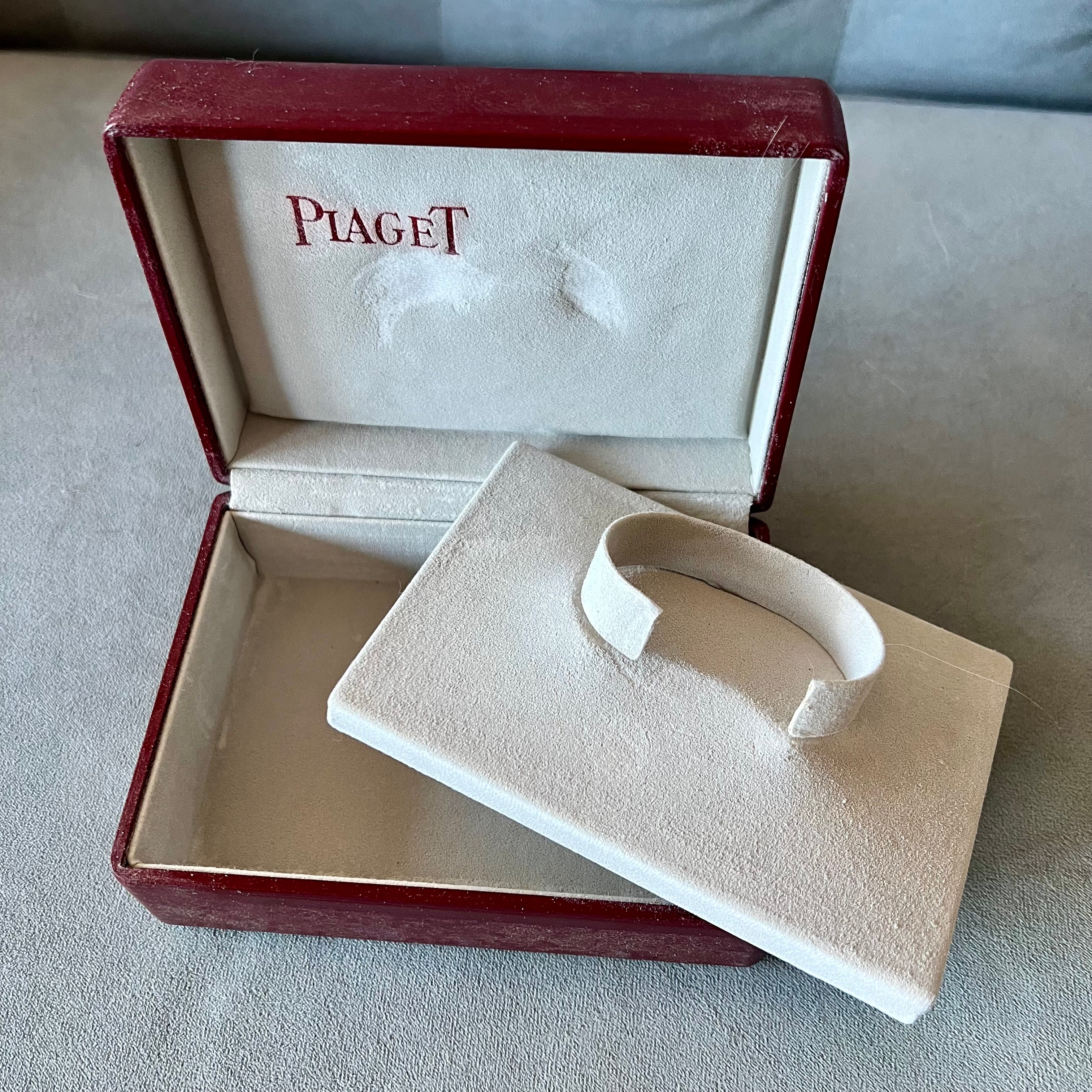 PIAGET Burgundy Leather Box NATILUXIA