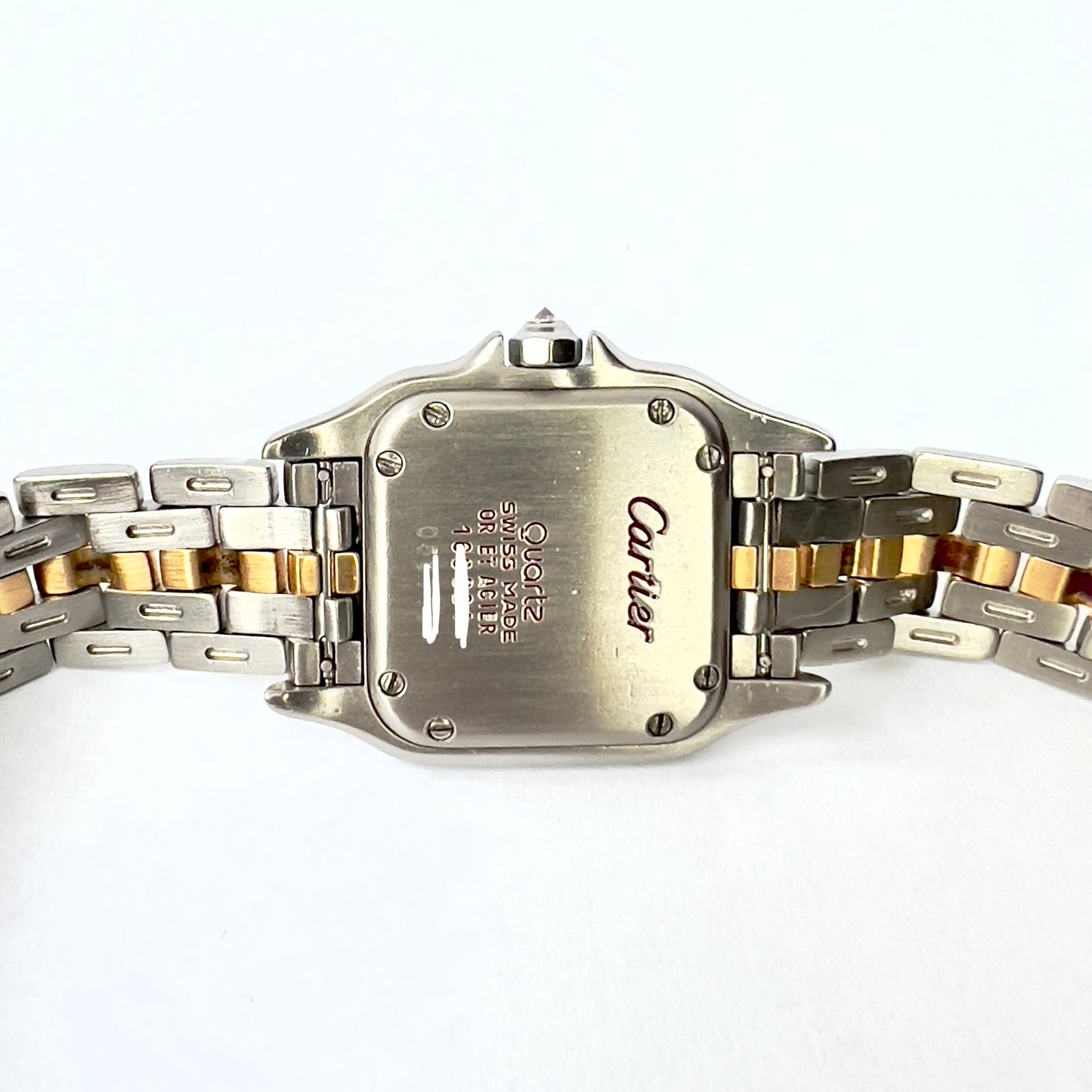 CARTIER PANTHERE Quartz 23mm 1 Row Gold 0.95TCW DIAMOND Watch