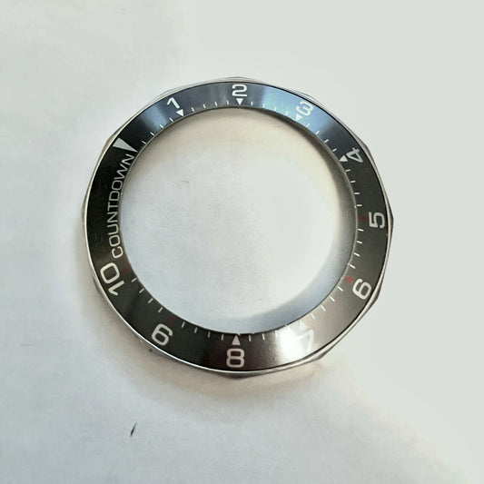 TAG HEUER 41.05mm Countdown Black Bezel with Silver Arabic Numerals