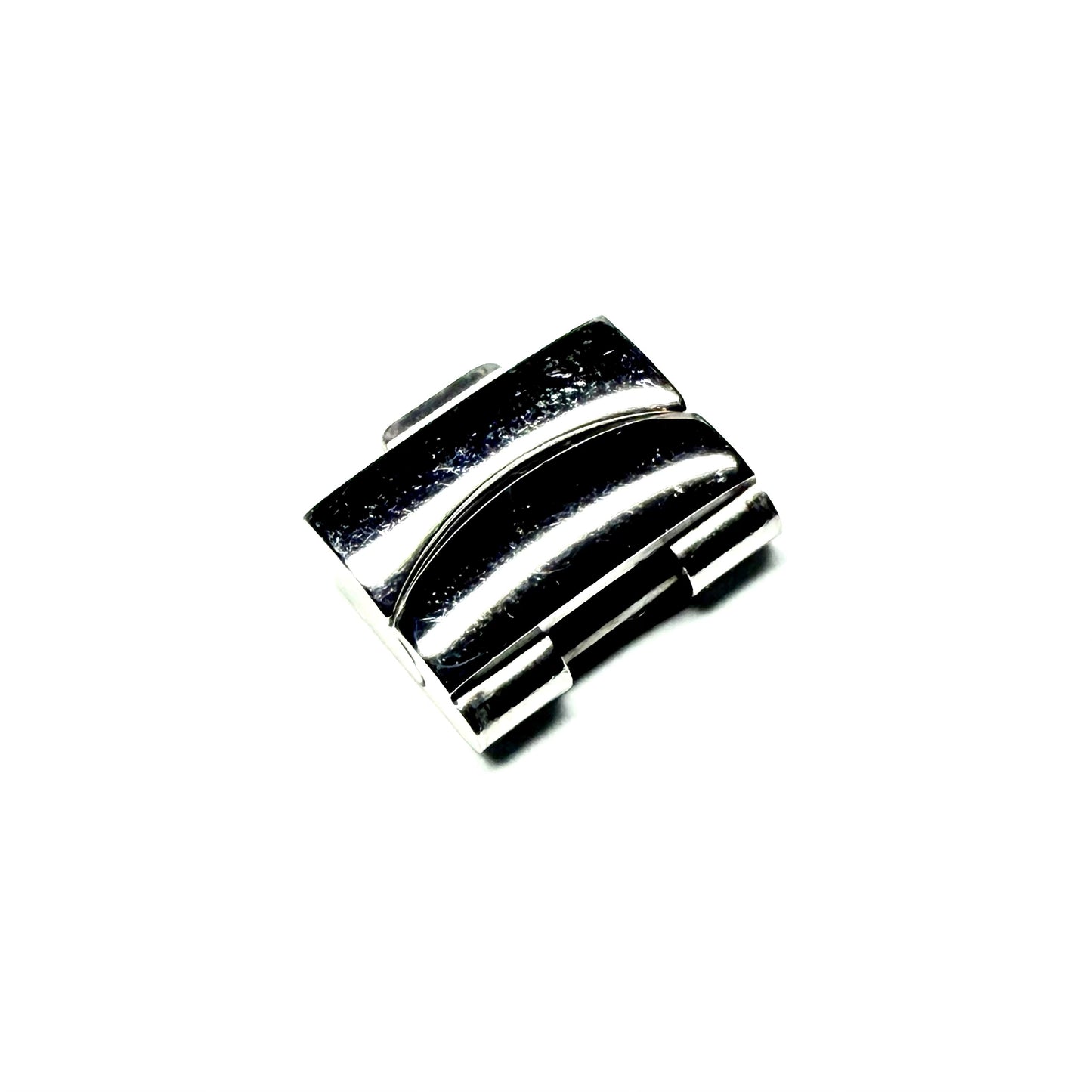 CARTIER BAIGNOIRE 9.45mm wide 18K White Gold Complete Link 2.55g