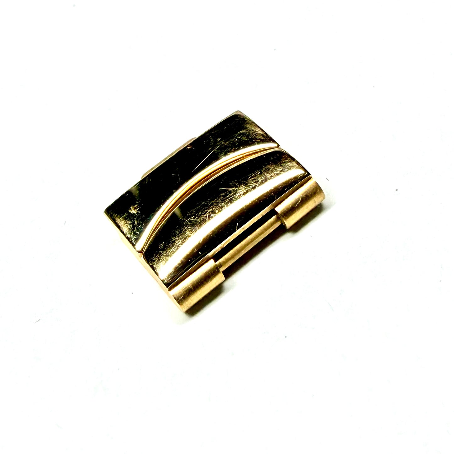 NEW CARTIER BAIGNOIRE 11.45mm wide 18K Yellow Gold Complete Link