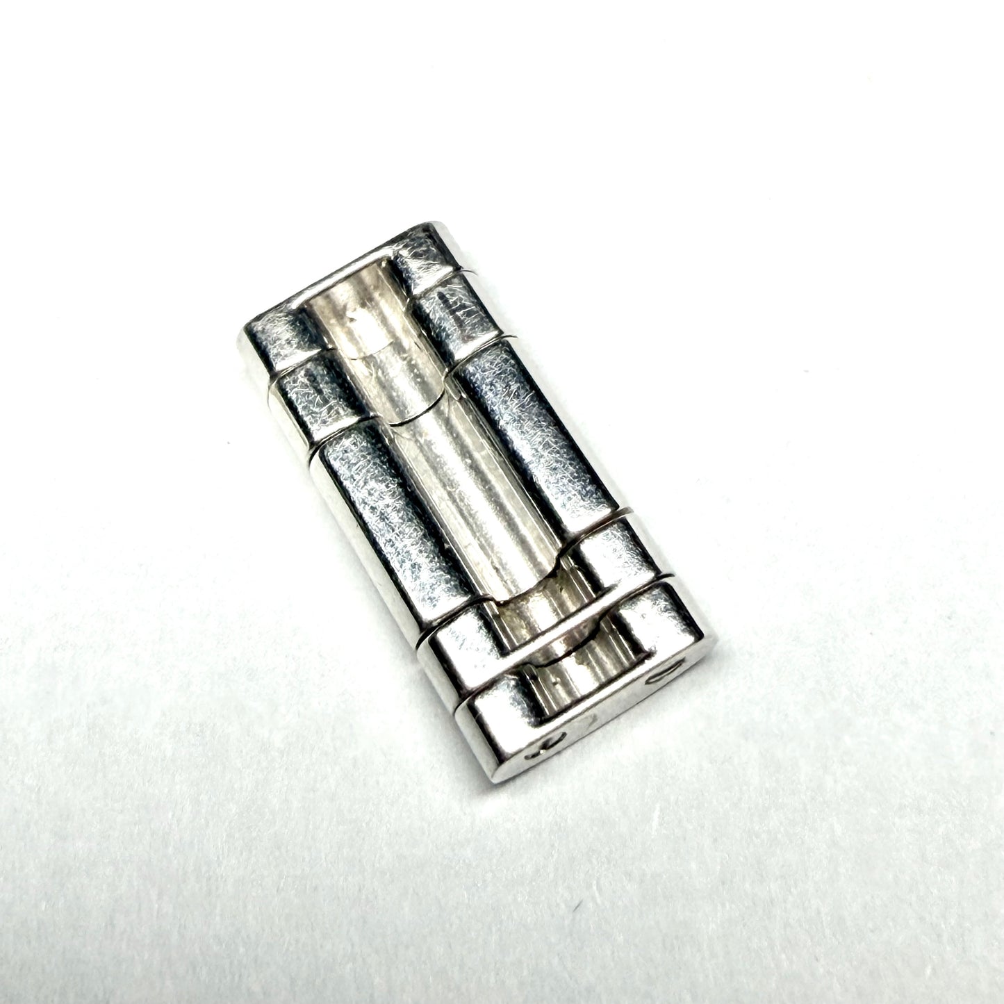 CARTIER TANK AMERICAINE 15.13mm wide 18K White Gold Complete Link 3.42g