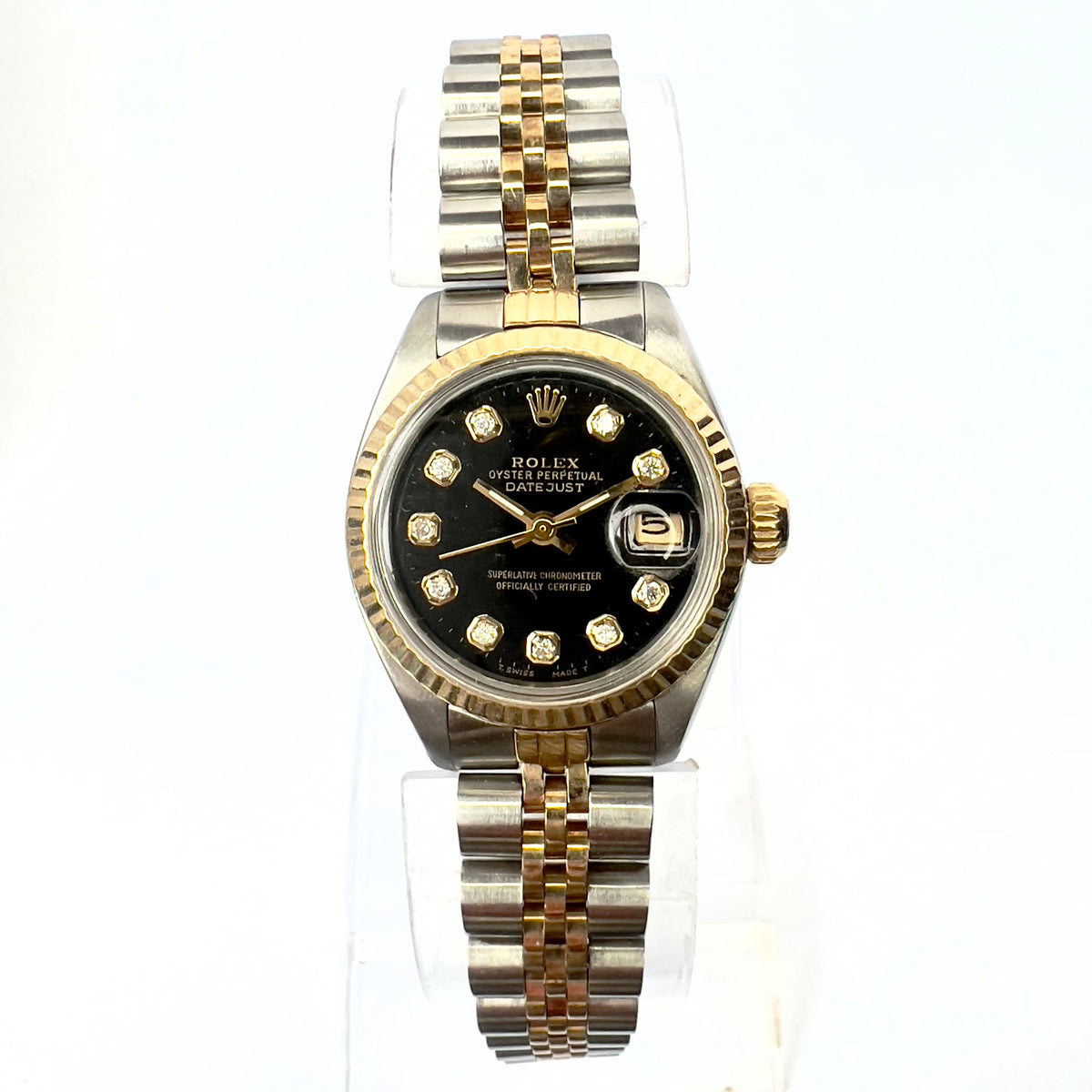 ROLEX Oyster Perpetual DATEJUST Automatic 26mm 2 Tone Watch  display picture 1