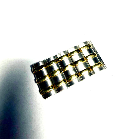 CHOPARD MONTE CARLO 16.21mm wide 18K Yellow Gold & Stainless Steel Complete Link