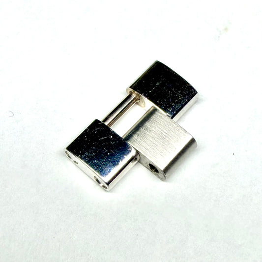 CARTIER ROADSTER 15mm wide 18K White Gold Complete Link