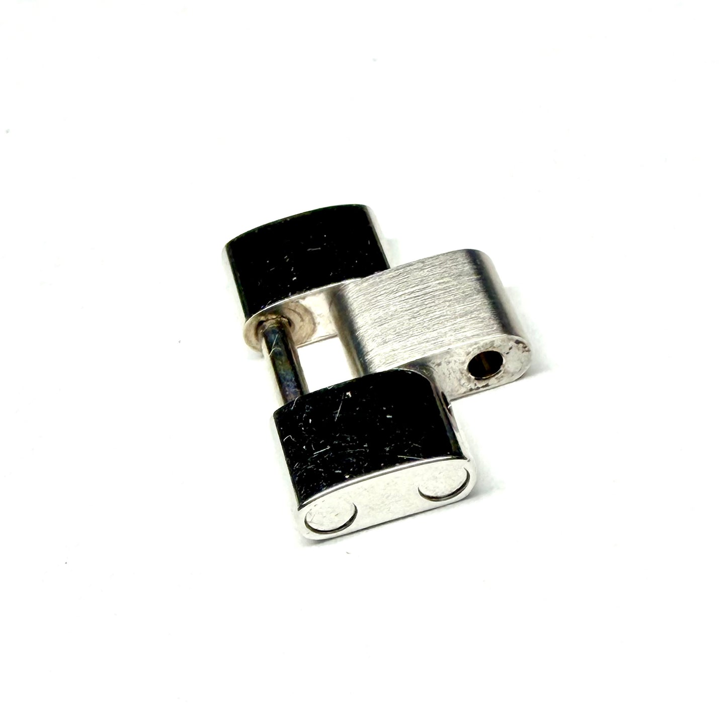 CARTIER ROADSTER 15mm wide 18K White Gold Complete Link