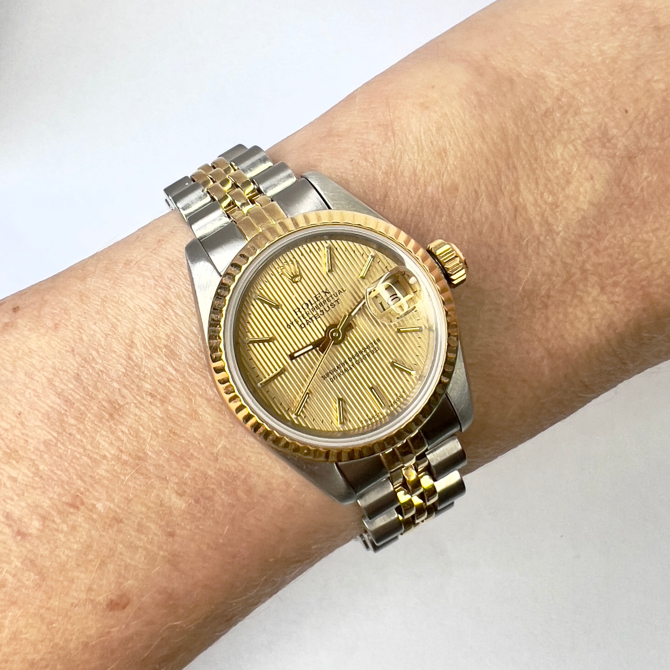 ROLEX Oyster Perpetual DATEJUST Automatic 26mm 2 Tone Watch