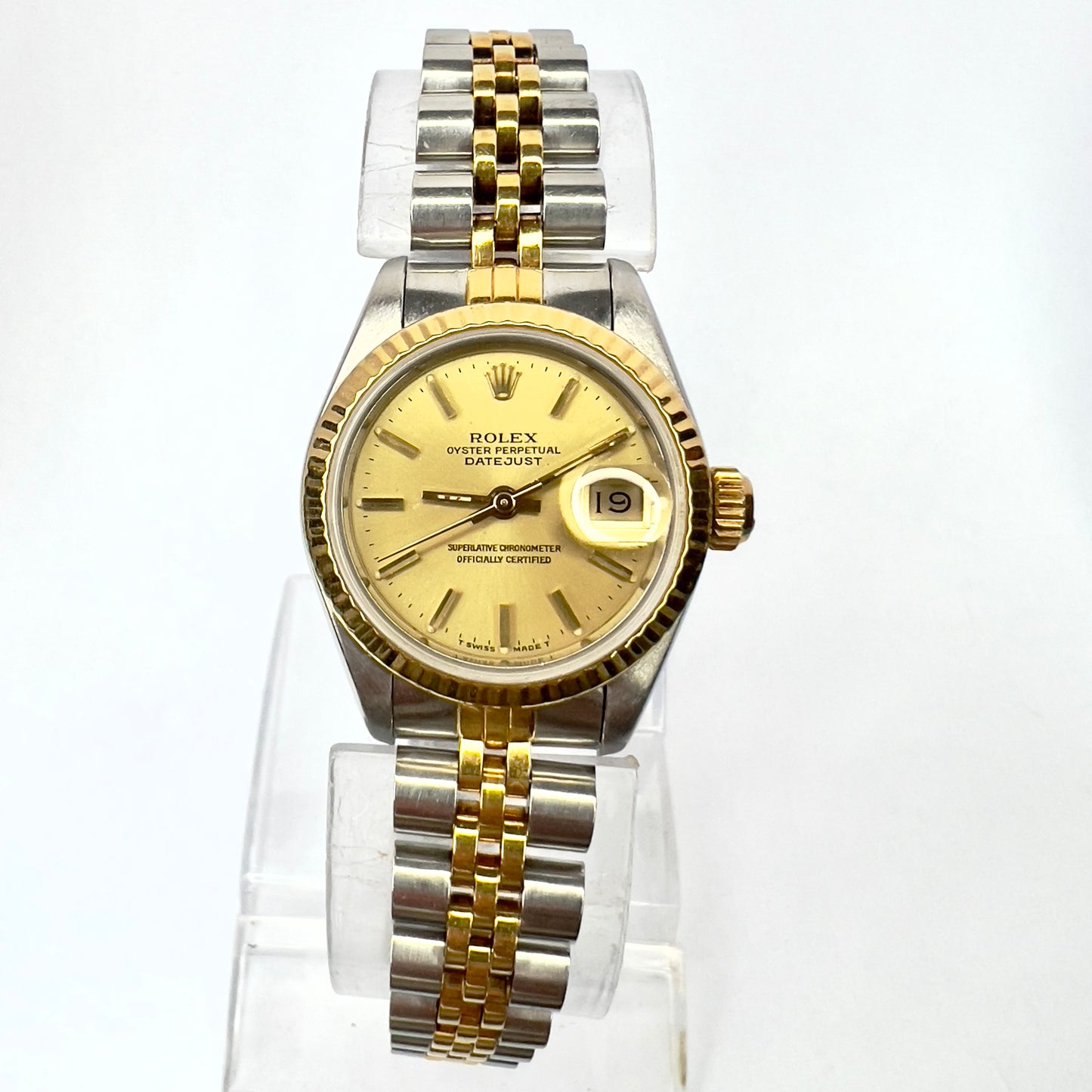 ROLEX Oyster Perpetual DATEJUST Automatic 26mm 2 Tone Watch