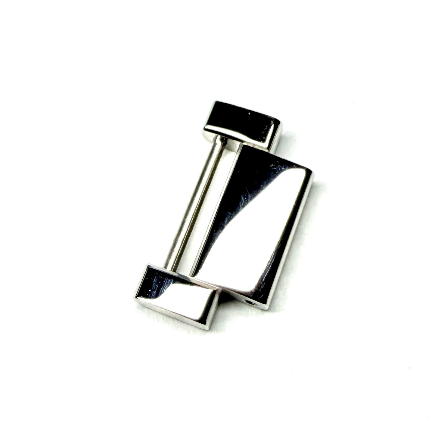 CARTIER TANK FRANCAISE 16mm wide 18K White Gold Complete Link 2.25g