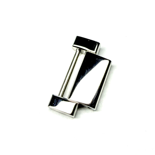 CARTIER TANK FRANCAISE 16mm wide 18K White Gold Complete Watch Link 2.25g