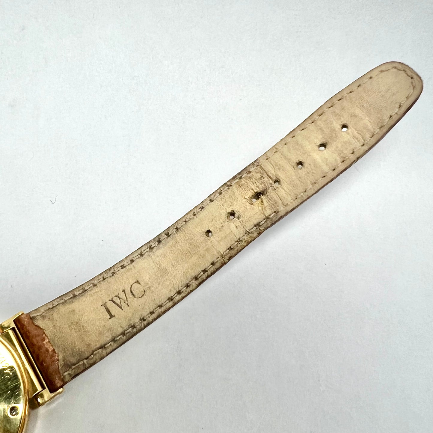 IWC SCHAFFHAUSEN DA VINCI 37mm Automatic 18K Yellow Gold Watch