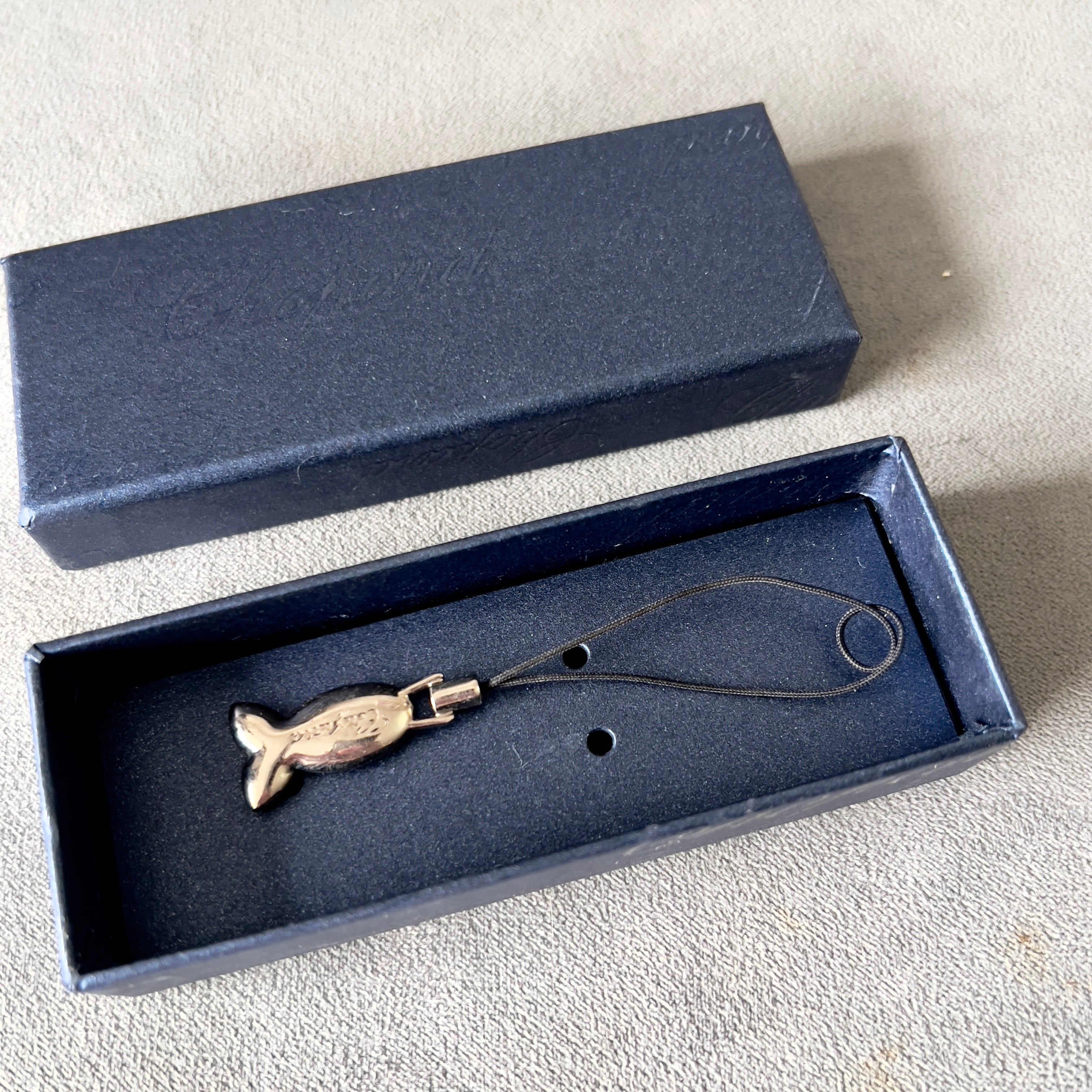CHOPARD Steel Fish KEY CHAIN 1.27x0.57 inches | NATILUXIA