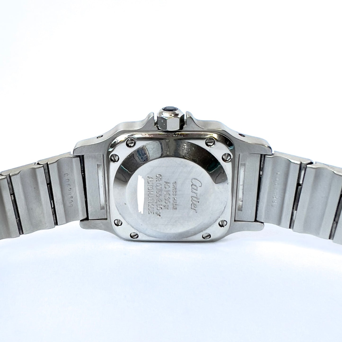 CARTIER SANTOS GALBEE 24mm Automatic 2 Tone 0.69TCW Diamond Watch